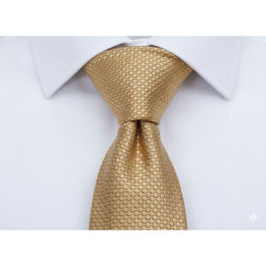 Westbury London yellow orange silk tie - 57.5"